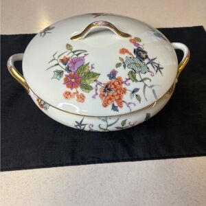 Vintage Royal Schwarzburg Tanglewood Covered Vegetable Dish